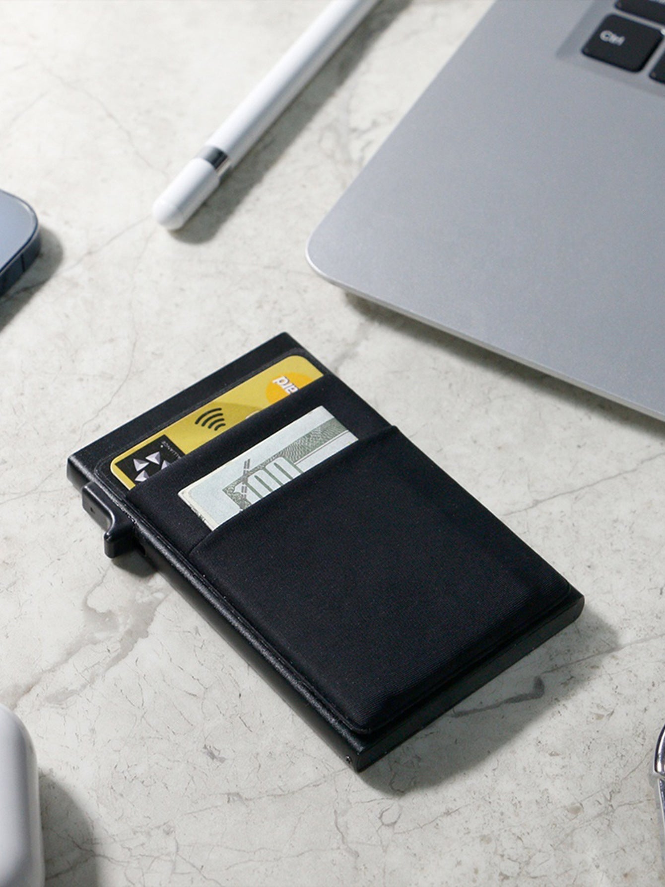 RFID Portemonnee voor Mannen - Dunne Metalen Creditcard Houder