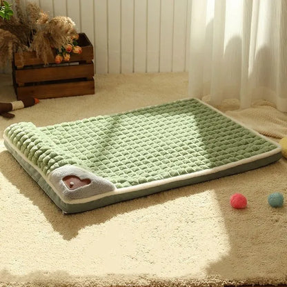 Warme Hondenmat Pluche voor Kleine en Middelgrote Honden