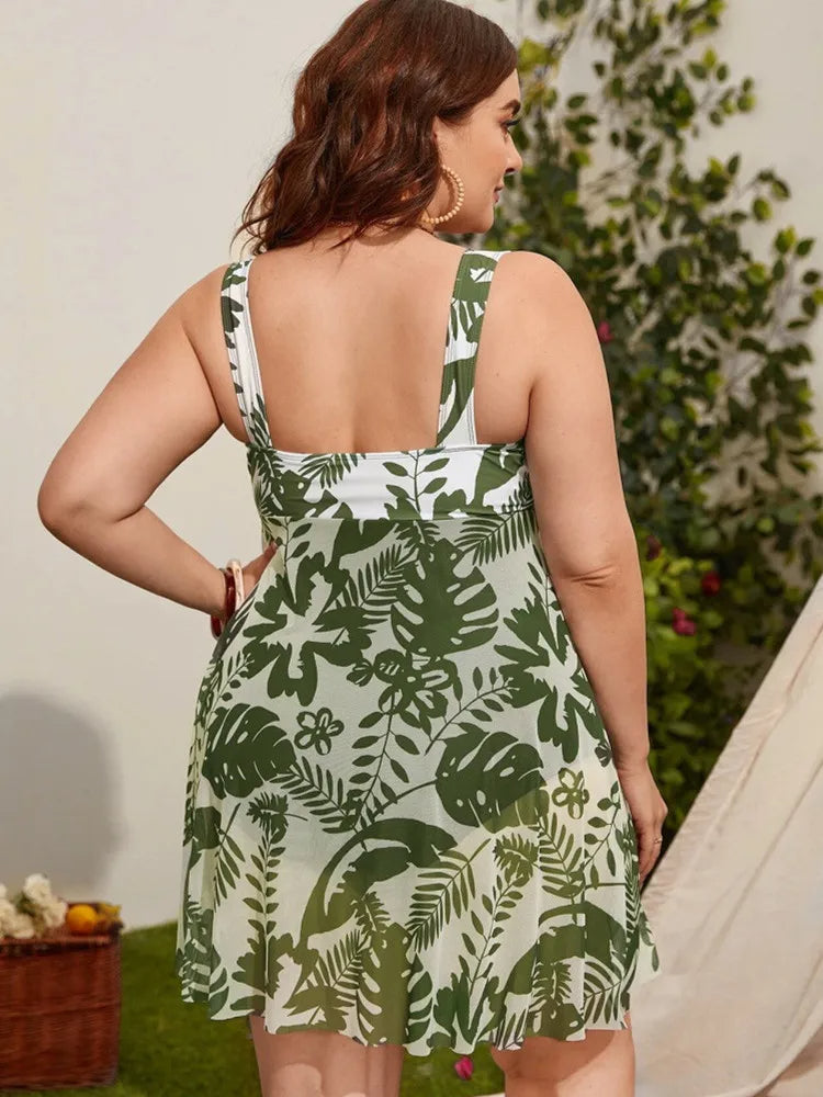 Plus Size Badpak Lina | Stijlvol Comfortabel zwemkleding