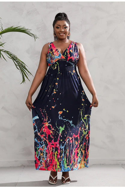 Plus Size Strandjurk Comfortabel Zomerkleding voor Dames