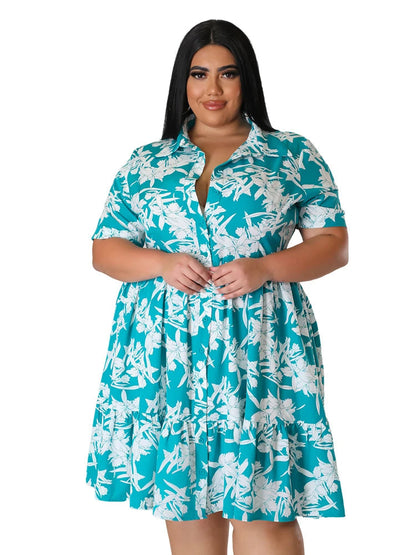 Plus Size Jurk Franka Stijlvol en Vrolijk