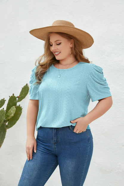 Plus Size Blouse Helga Comfortabel en Stijlvol - Mode Vibes