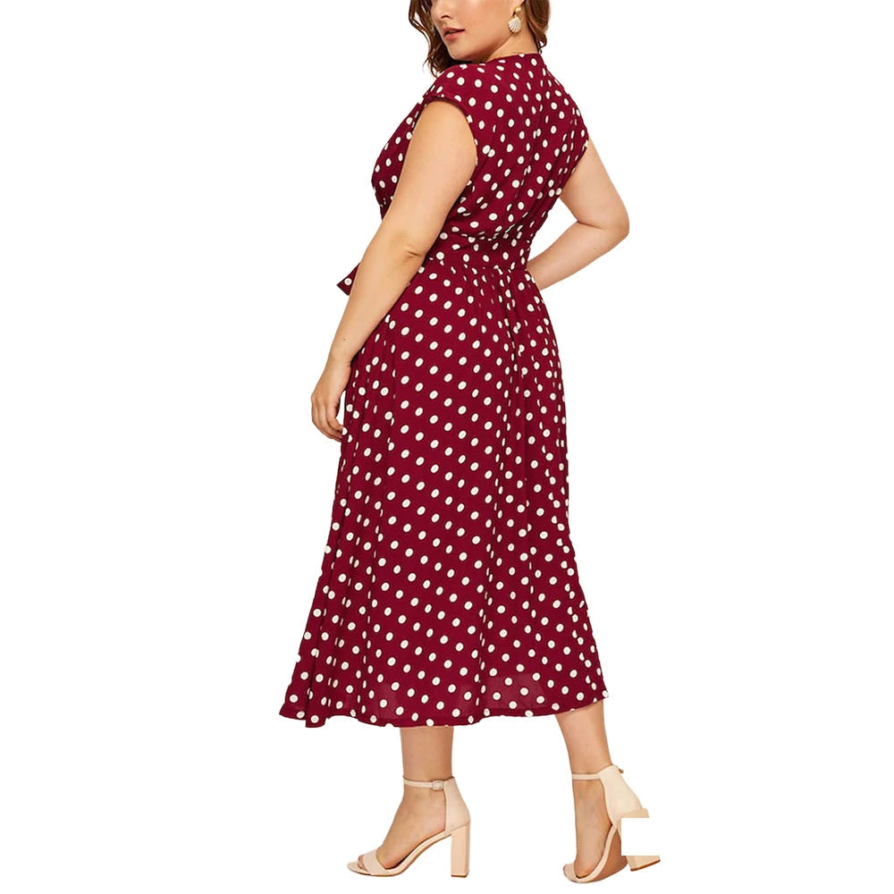 Plus Size Jurk Comfortabel en Sexy voor Vrouwen