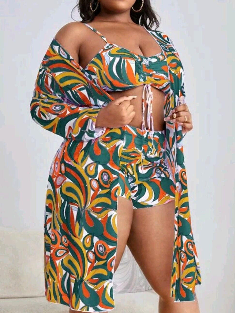 Plus Size Bikini Laetitia Stijlvol Uniek Maat XL