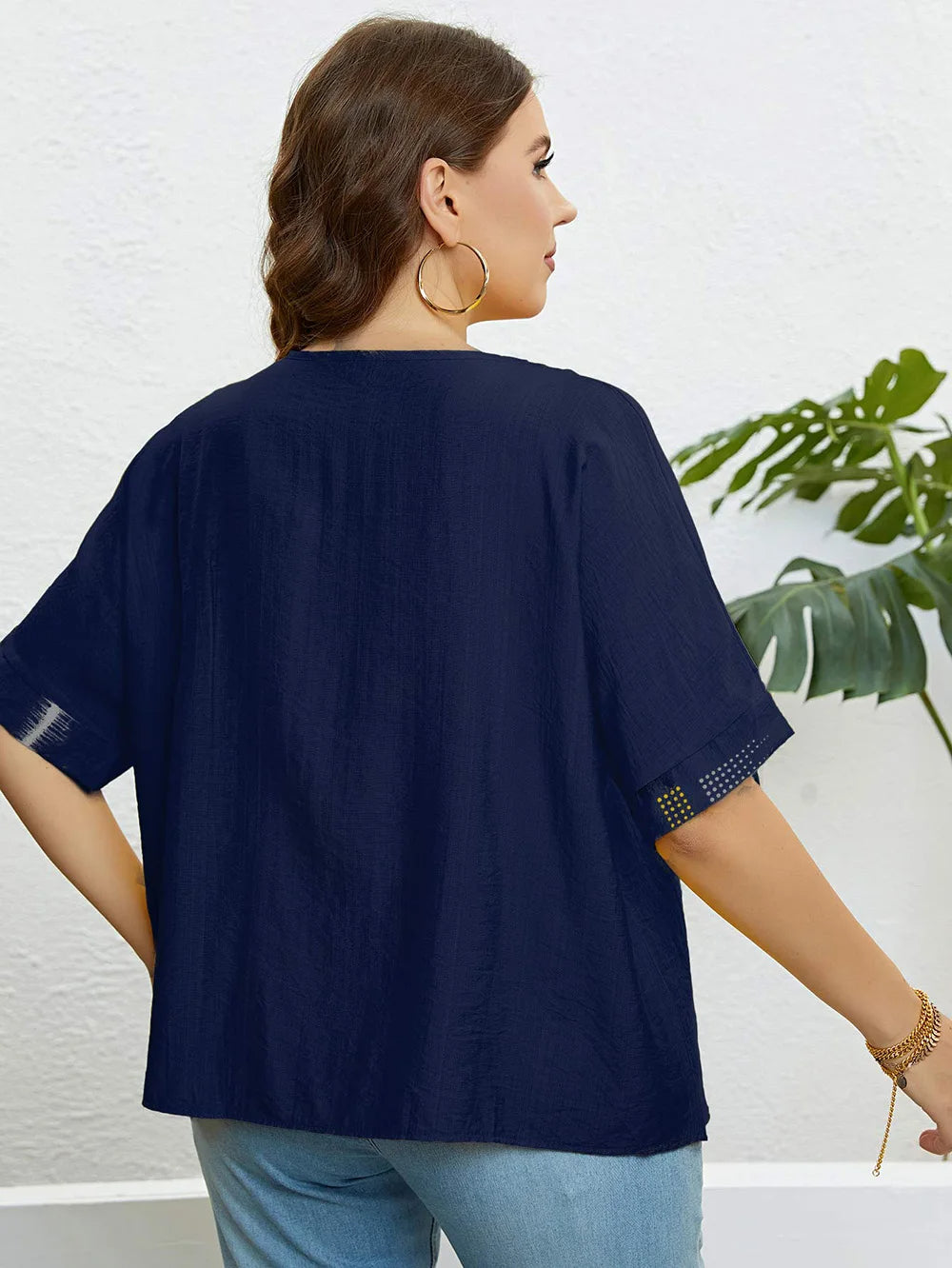 Plus Size T-Shirt voor Vrouwen Comfortabel Casuaal