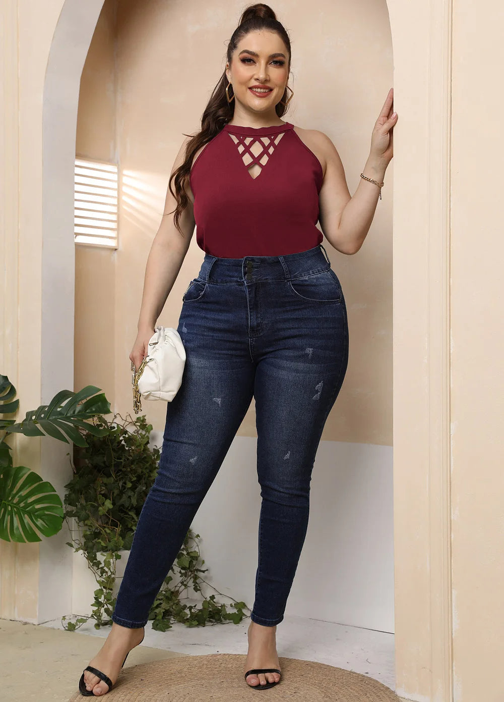 Plus Size Top Vicky Stijlvol en Veelzijdig