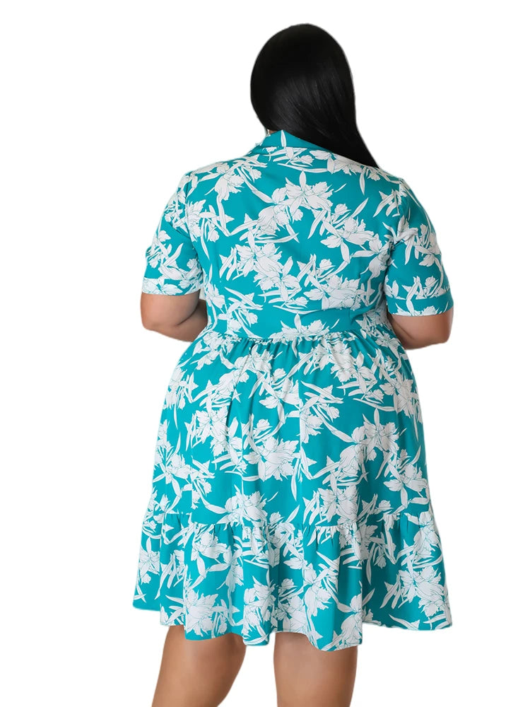Plus Size Jurk Franka Stijlvol en Vrolijk