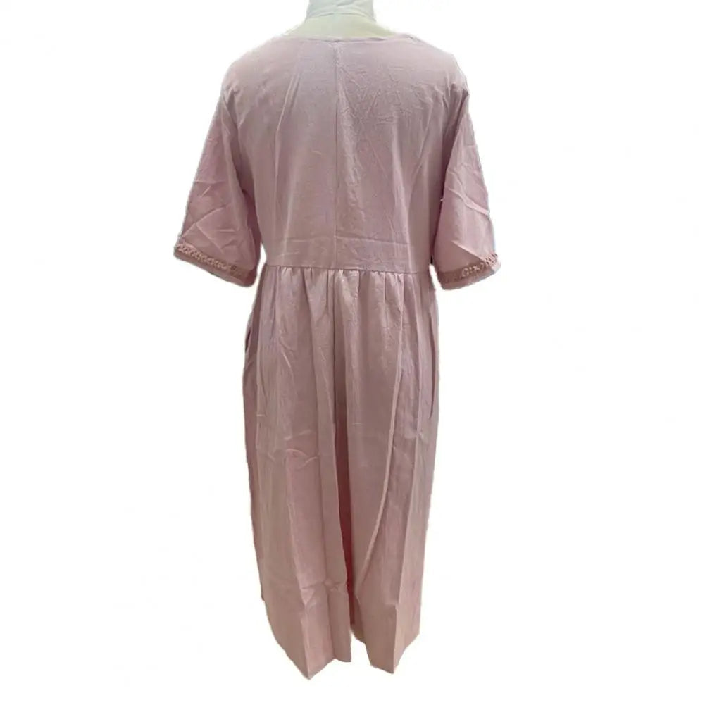 Plus Size Jurk Katy - Stijlvolle Comfortabele Zomerjurk