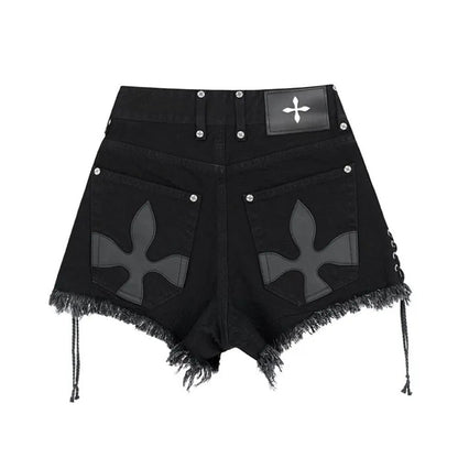 Plus Size Denim Short Stoer en Stijlvol voor Vrouwen
