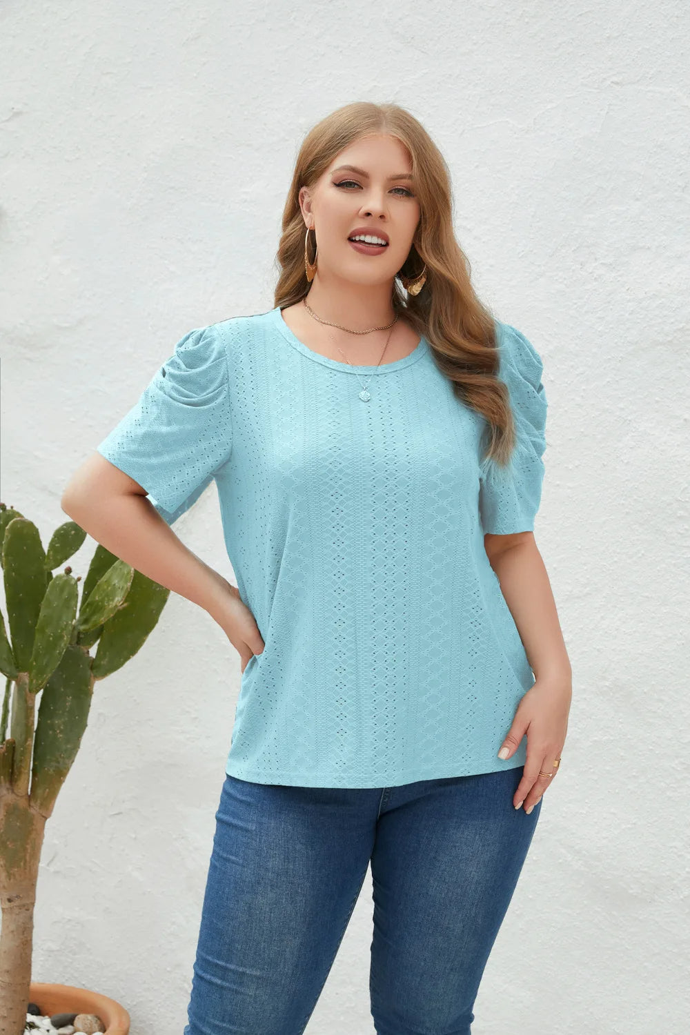 Plus Size Blouse Helga Comfortabel en Stijlvol