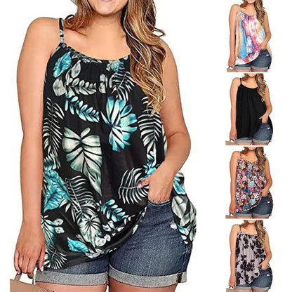 Plus Size Top Zonder Mouwen Comfortabel en Stijlvol - Mode Vibes