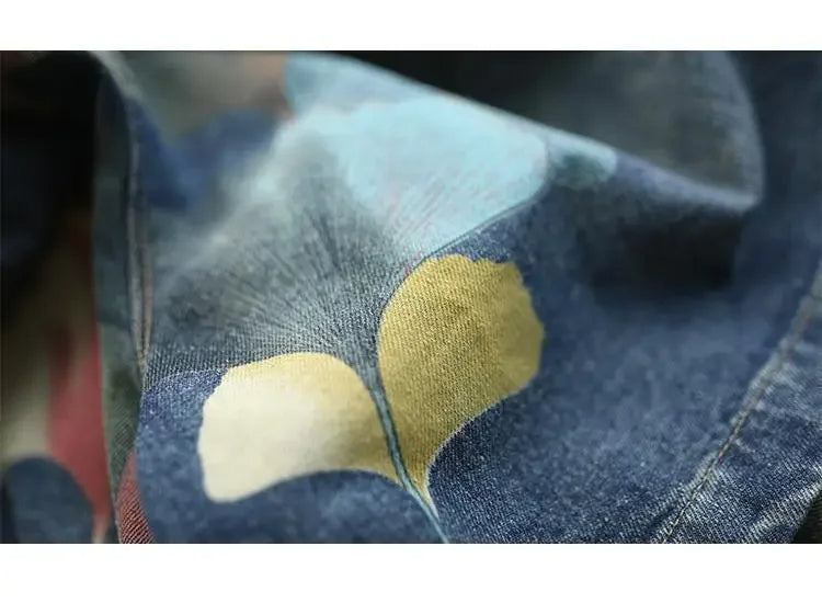 Plus Size Denim Short Stijlvol Zomerbroek voor Dames