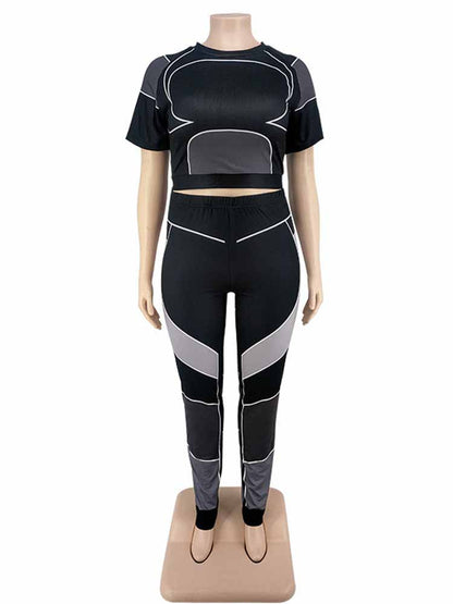 Plus Size Sportset voor Vrouwen Sportief en Comfortabel