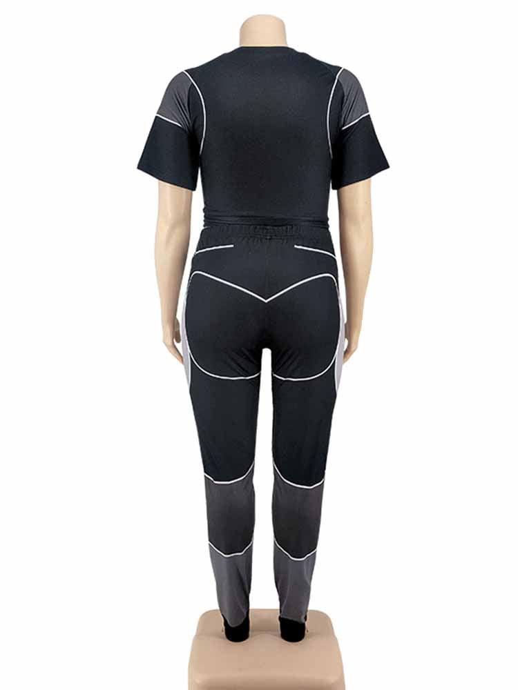 Plus Size Sportset voor Vrouwen Sportief en Comfortabel