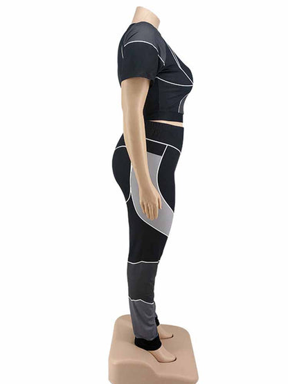 Plus Size Sportset voor Vrouwen Sportief en Comfortabel
