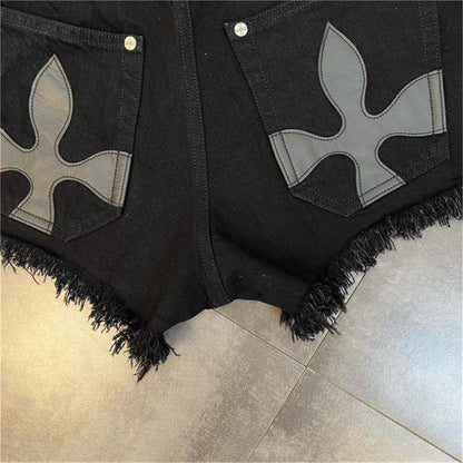 Plus Size Denim Short Stoer en Stijlvol voor Vrouwen