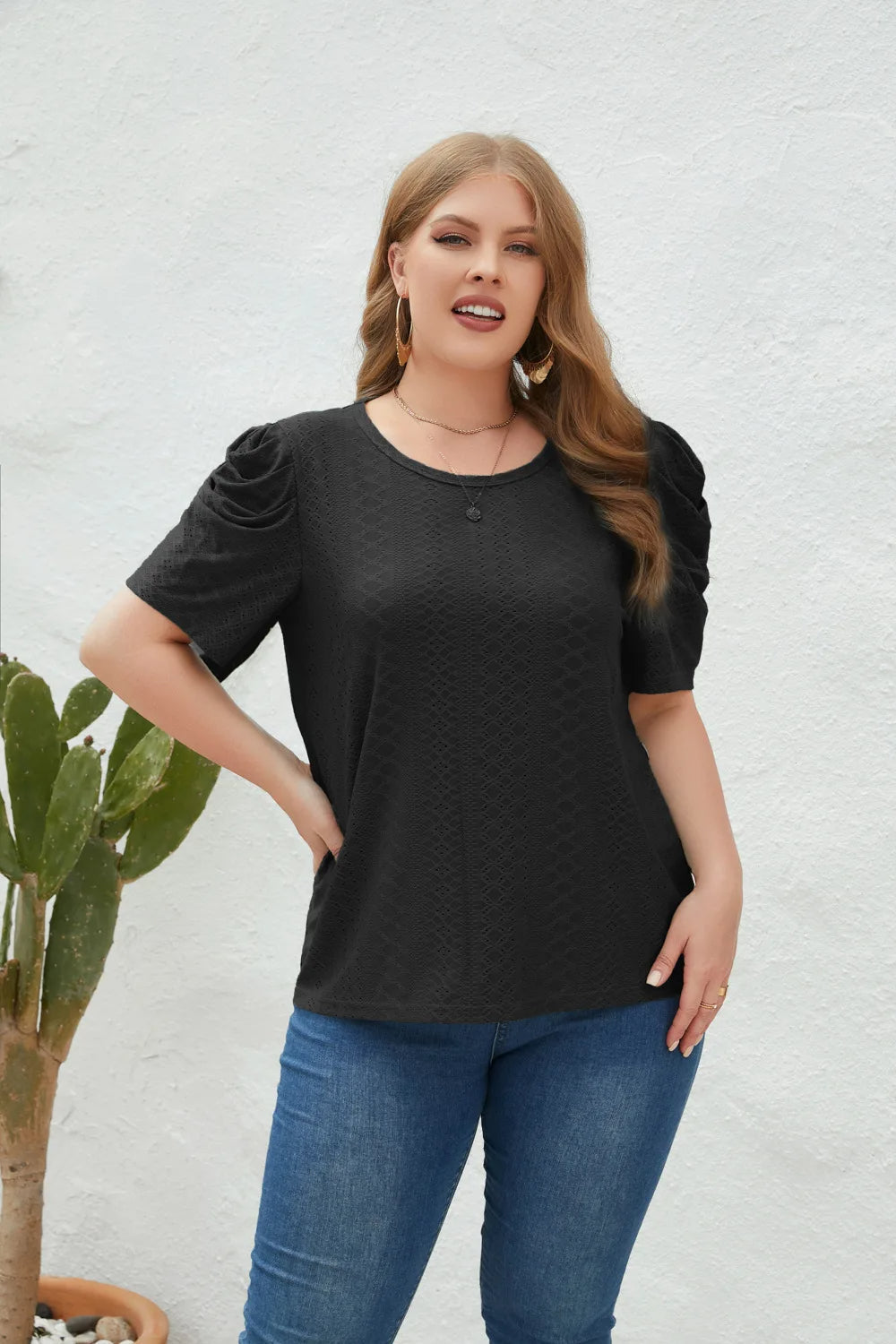 Plus Size Blouse Helga Comfortabel en Stijlvol