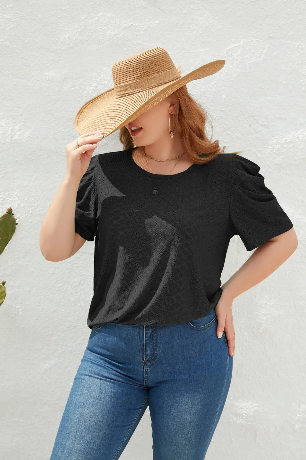 Plus Size Blouse Helga Comfortabel en Stijlvol