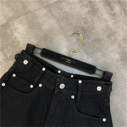 Plus Size Denim Short Stoer en Stijlvol voor Vrouwen