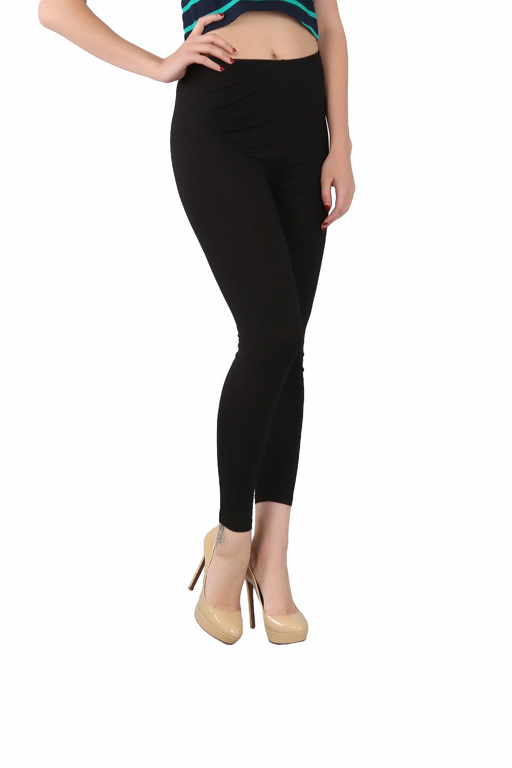 Plus Size Legging Duurzaam Stijlvol Comfortabele Broek
