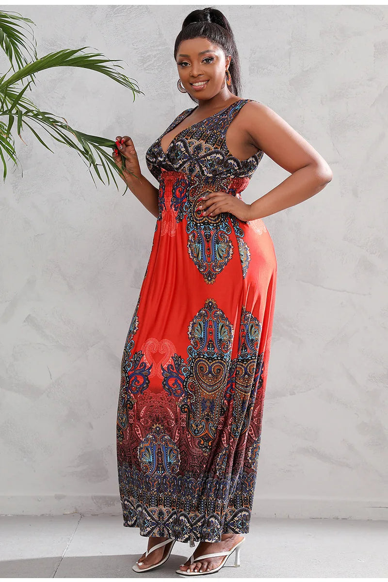 Plus Size Strandjurk Comfortabel Zomerkleding voor Dames