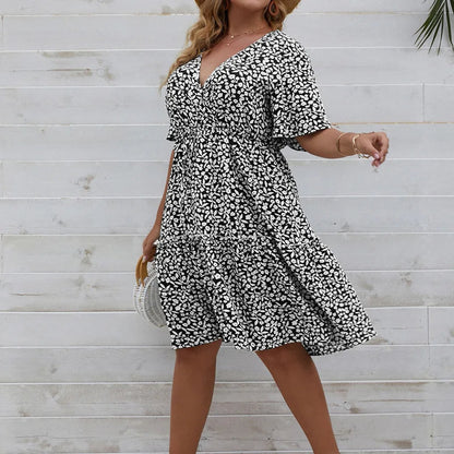 Plus Size Jurk Stijlvol en Comfortabel voor Vrouwen