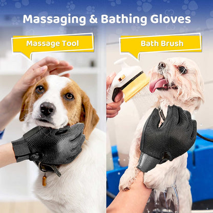 Harenverwijderaar Handschoen voor Honden en Katten Zacht en Efficiënt