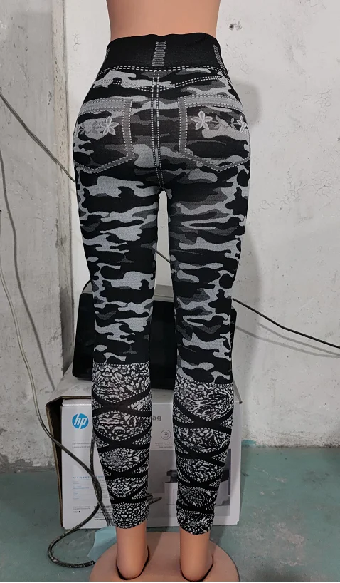 Plus Size Legging Carla Comfortabele Stretch Stof