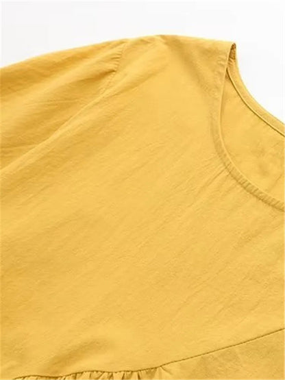 Plus Size T-Shirt voor Vrouwen Comfortabel en Casual