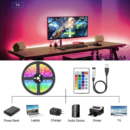 LED Strip RGB Kleurverandering TV Achtergrondverlichting Kit