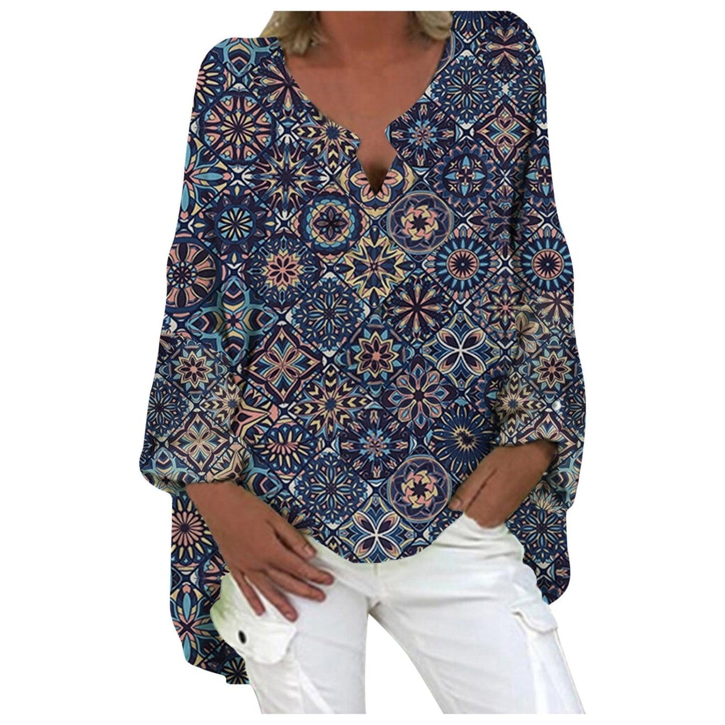 Linnen Dames Blouse Stijlvol Elegante Vrouwelijke Tops