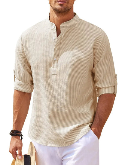 Plus Size Overhemd Casual Byron Stijlvol Mannen Shirt