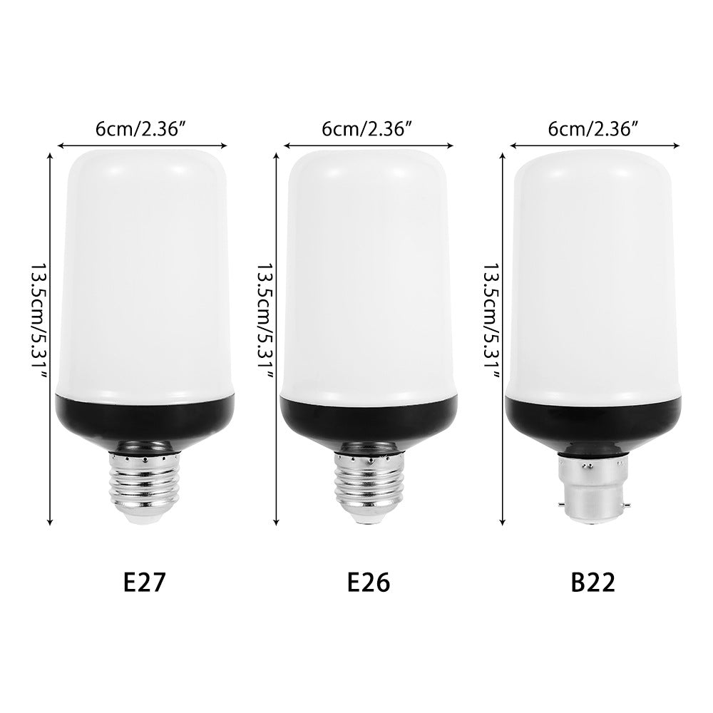 LED Vuur Simulatie Lamp met 4 Instellingen