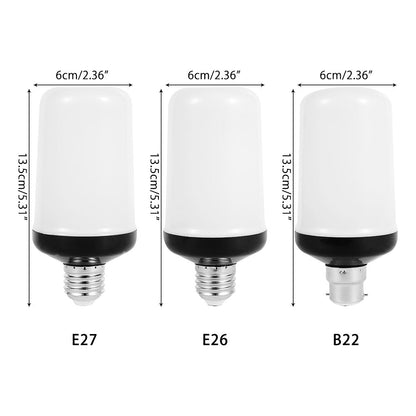 LED Vuur Simulatie Lamp met 4 Instellingen