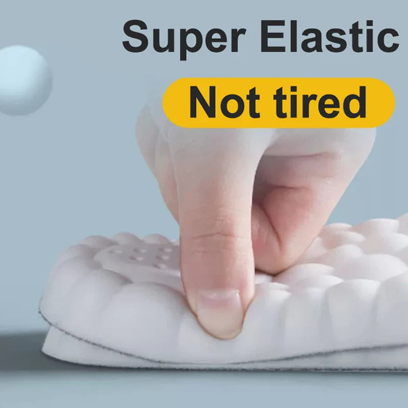 Elastische Sport Inlegzolen voor Ondersteuning en Comfort