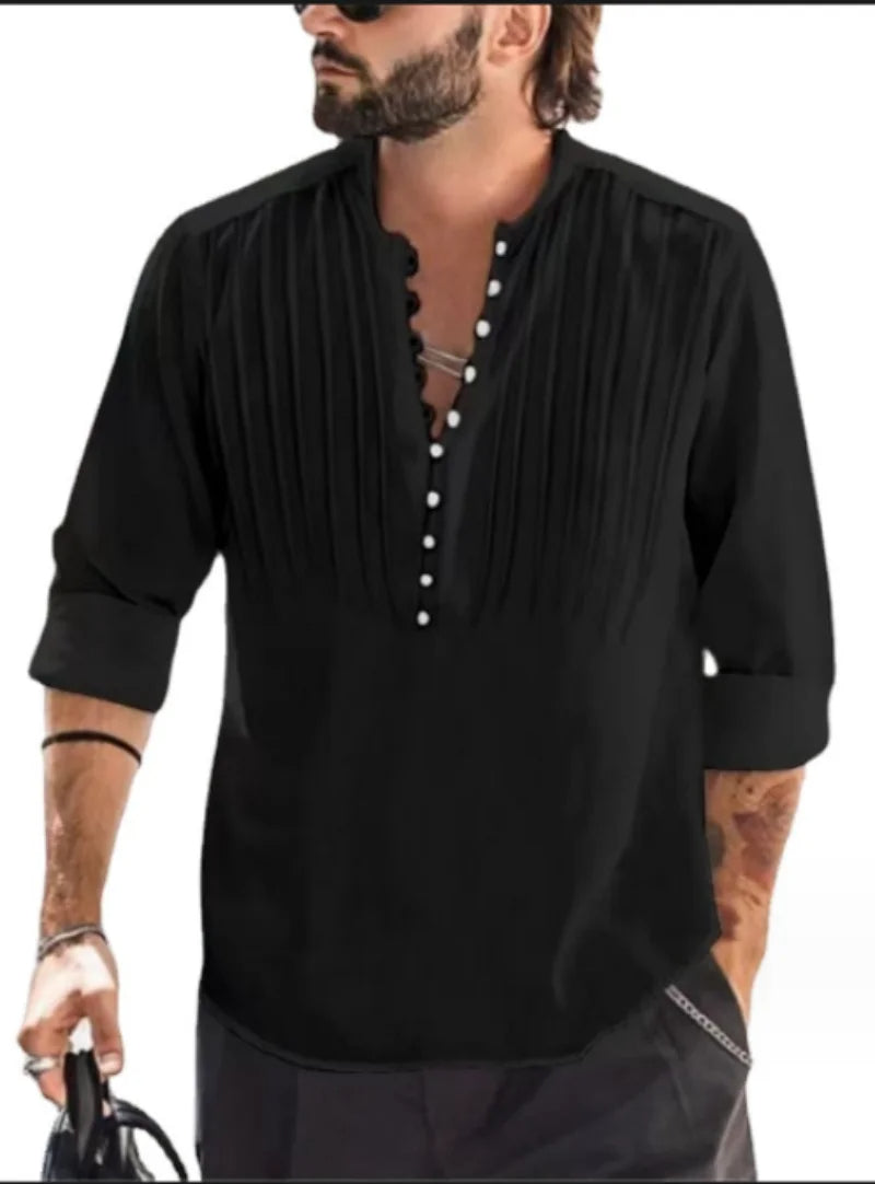 Plus Size Overhemd voor Mannen Comfortabel en Stijlvol