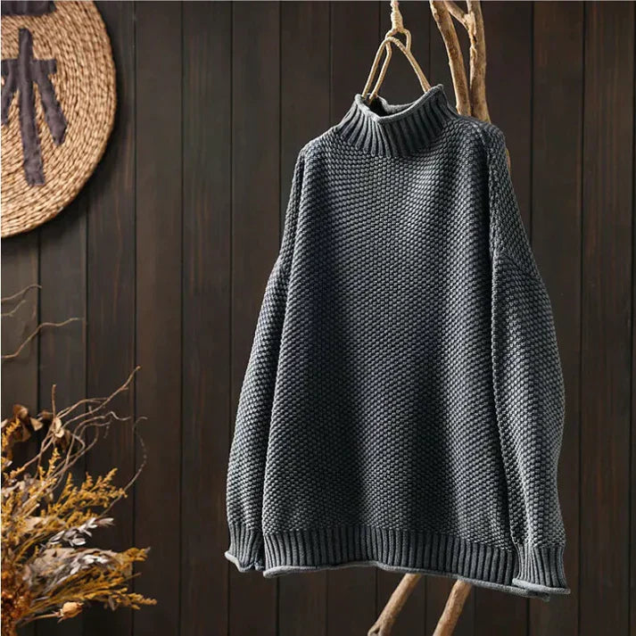 Dames Turtleneck Trui Zacht Warm - Mode Vibes