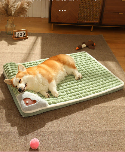 Warme Hondenmat Pluche voor Kleine en Middelgrote Honden