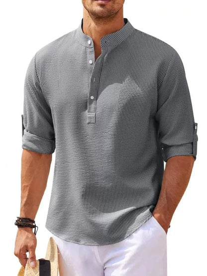 Plus Size Overhemd Casual Byron Stijlvol Mannen Shirt
