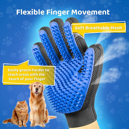 Harenverwijderaar Handschoen voor Honden en Katten Zacht en Efficiënt