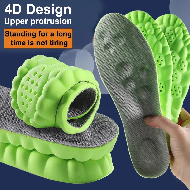 Elastische Sport Inlegzolen voor Ondersteuning en Comfort