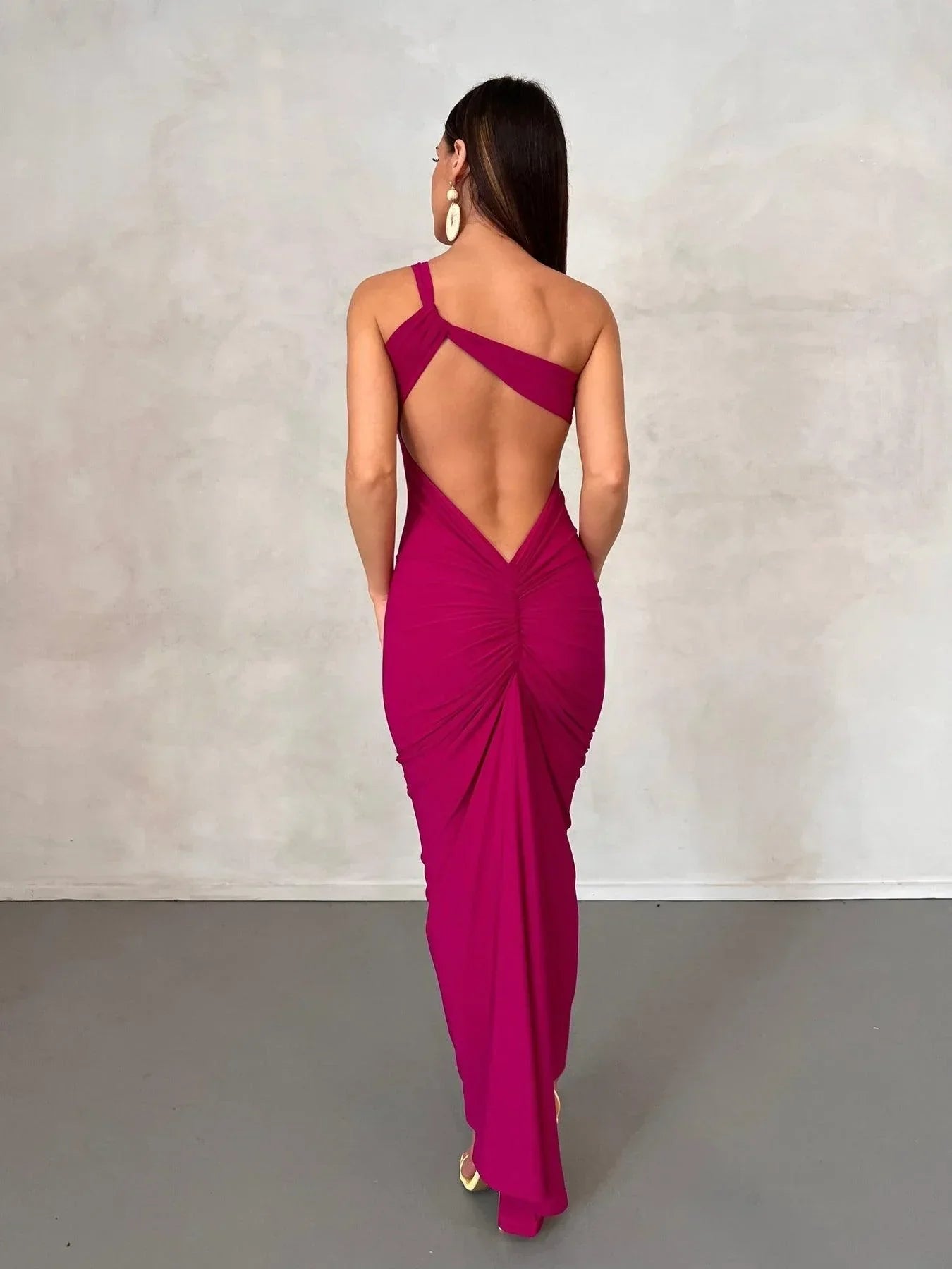 Maxi Jurk Zonder Rug Sexy Avondjurk
