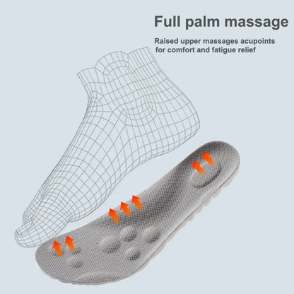 Elastische Sport Inlegzolen voor Ondersteuning en Comfort