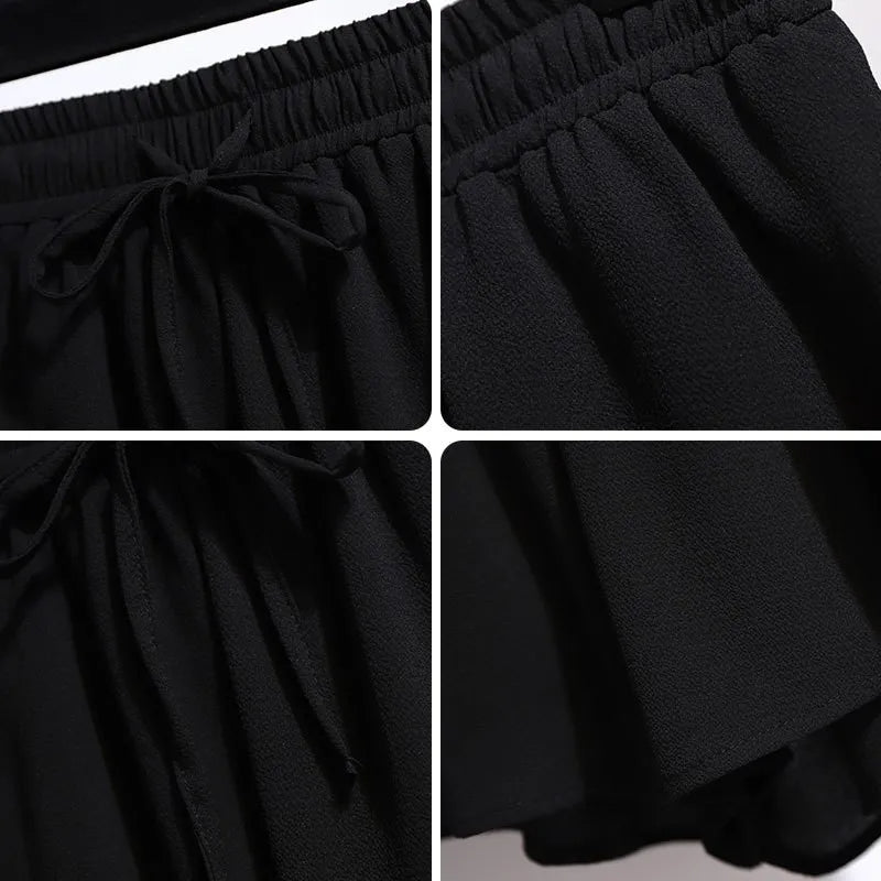 Plus Size Short Broek Casual Stijlvol Zomer