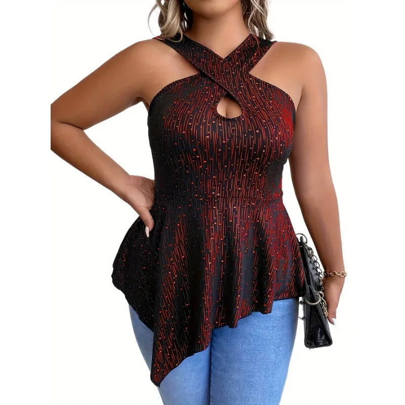 Plus Size Top Aurora Stijlvol en Veelzijdig Mode - Mode Vibes