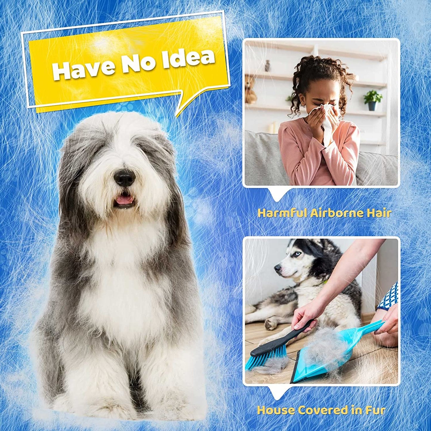 Harenverwijderaar Handschoen voor Honden en Katten Zacht en Efficiënt