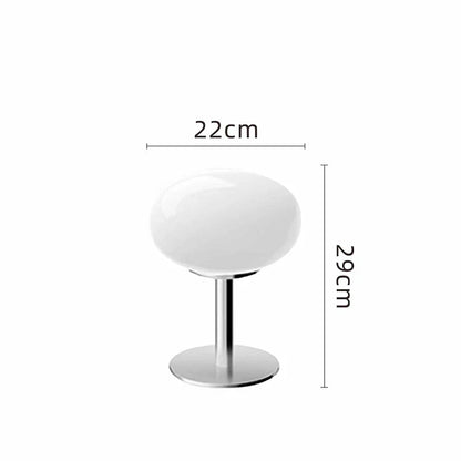Stijlvolle Glas Tafellamp met LED Verlichting