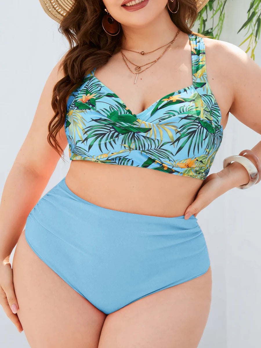 Plus Size Bikini Stijlvol en Vrolijk voor Dames - Mode Vibes