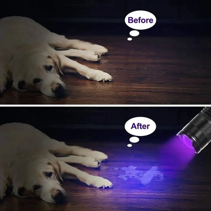 UV Zaklamp voor Urinevlekken en Vloerinspectie