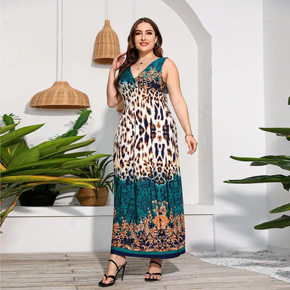 Plus Size Strandjurk Comfortabel Zomerkleding voor Dames